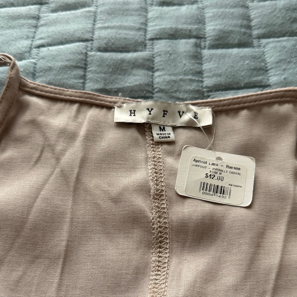 HYFVE Light Tan Jumpsuit